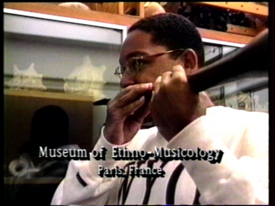 Wynton at Musée de l'Homme, Paris